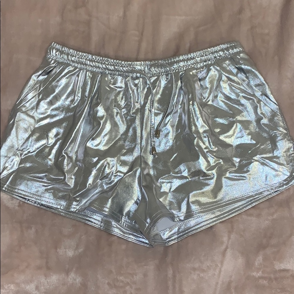 Metallic Shorts